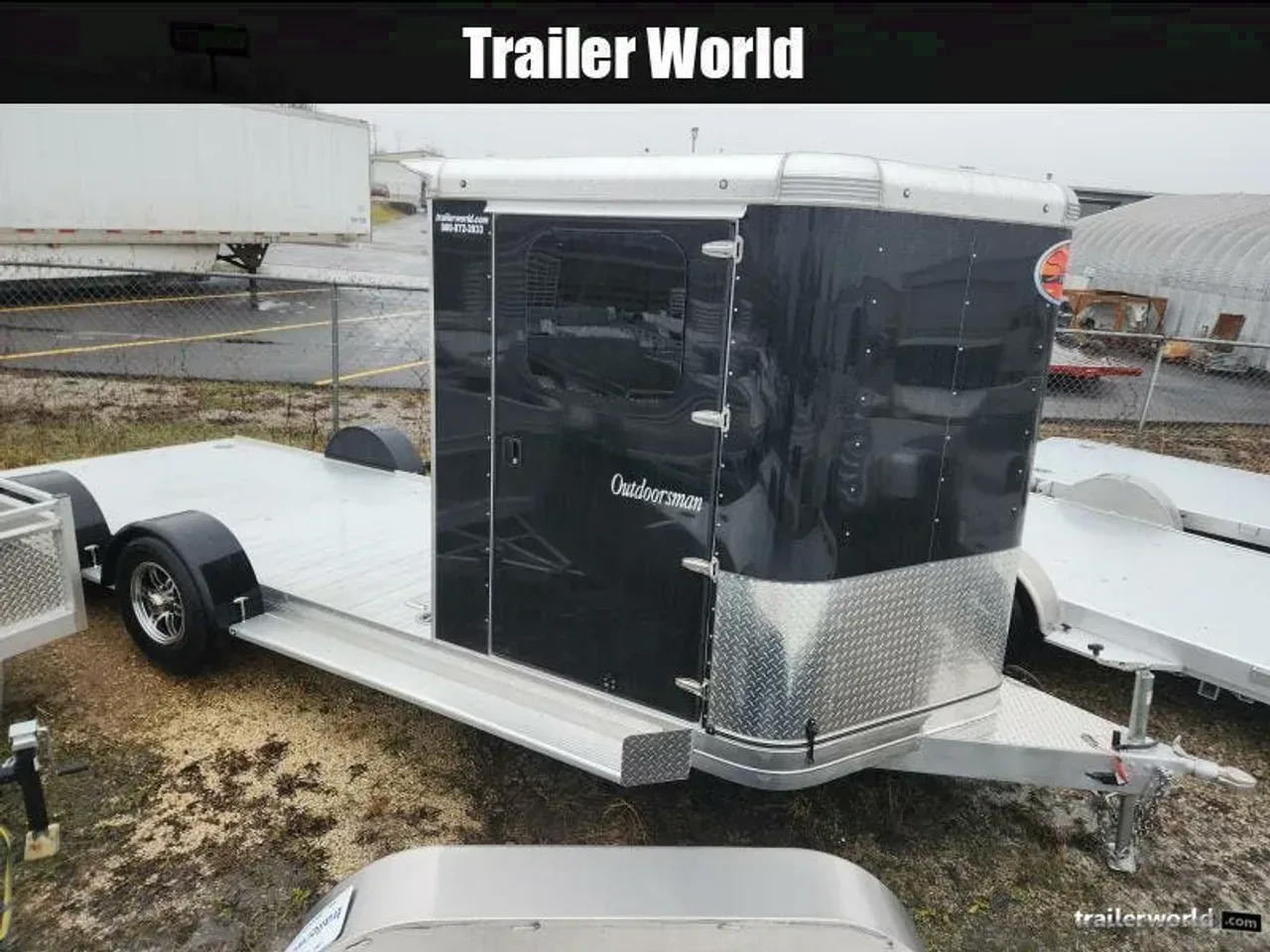 FA8677 - 2021 Sundowner Outdoorsman 81" x 20' Aluminum Hybrid Trailer CLEARANCE Car Hauler Trailer