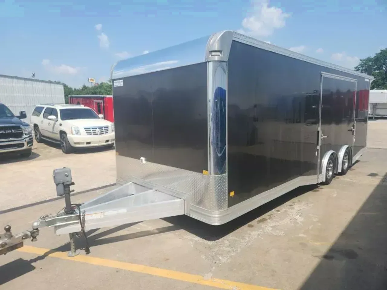 106138 - 2021 CargoPro Aluminum 8.5' x 24' x 6'10" Car / Racing Trailer Car Hauler Trailer