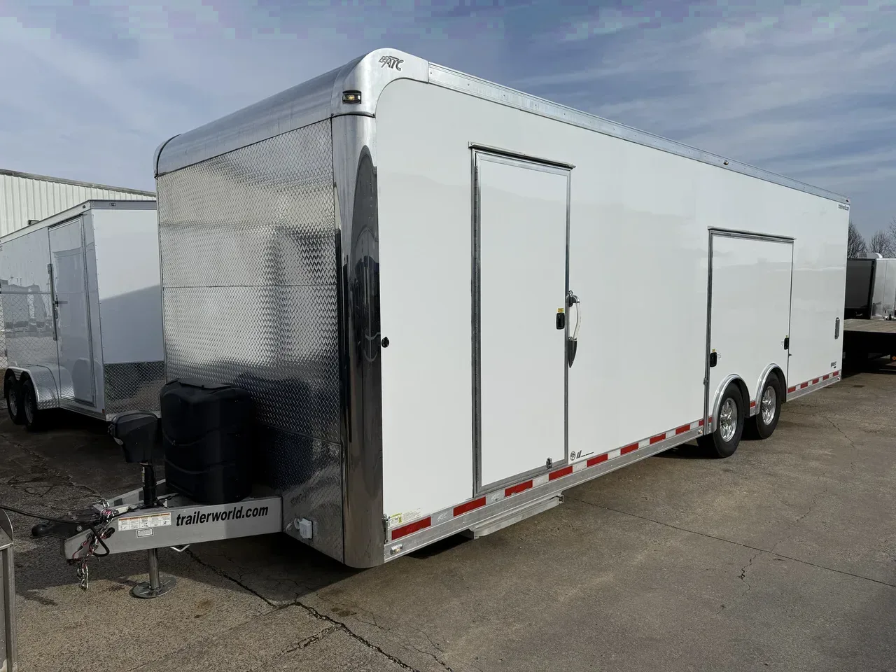 212732 - 2018 ATC Quest 8.5' x 28' x 7'6" Aluminum Car / Racing Trailer Car Hauler Trailer
