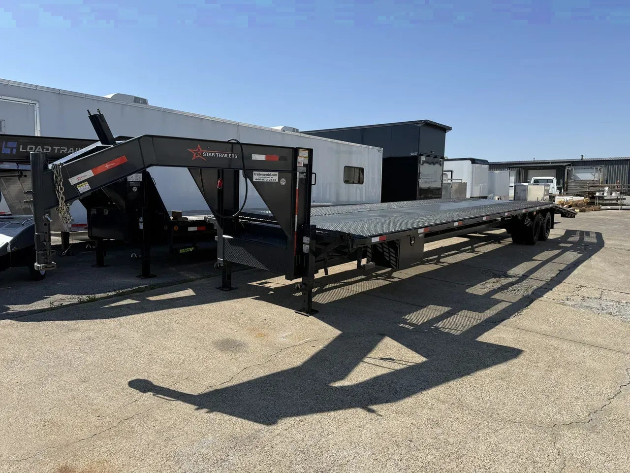 220126 - 2024 5 Star Trailers 8.5' x 43' Gooseneck Car Hauler (2)10K Axles Car Hauler Trailer