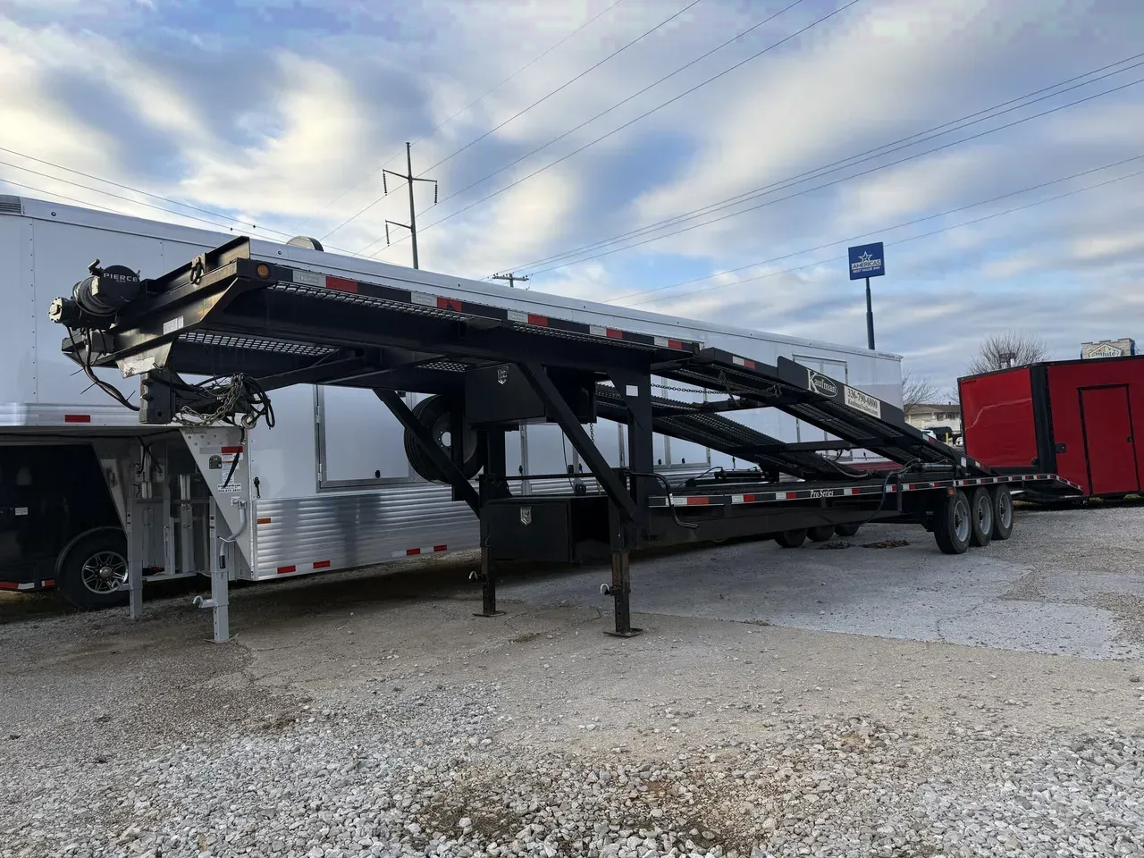 006507 - 2019 Kaufman Trailers EZ 4 Car Carrier 47' (3)8K Axles Car Hauler Trailer