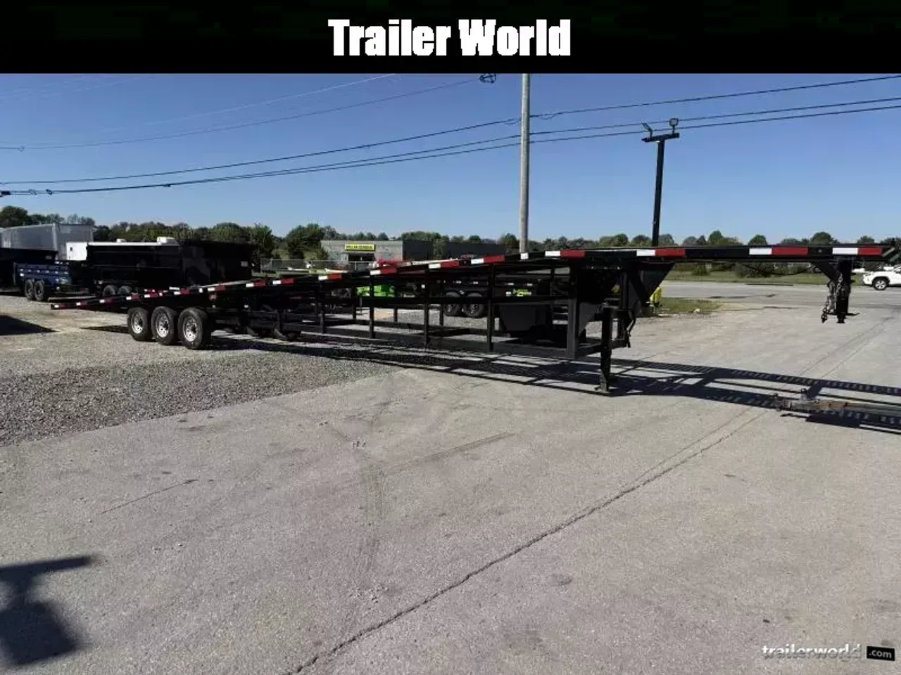 157158 - 2021 Miscellaneous Wallymo 8.5' x 50' Wedge 3 Car Carrier Car Hauler Trailer