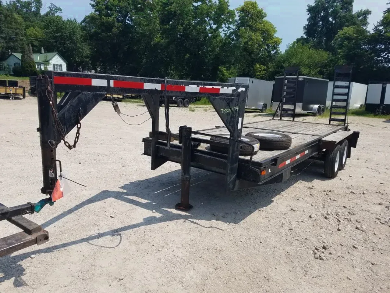 2009 Homemade 77x20 Gooseneck 7K Car Hauler