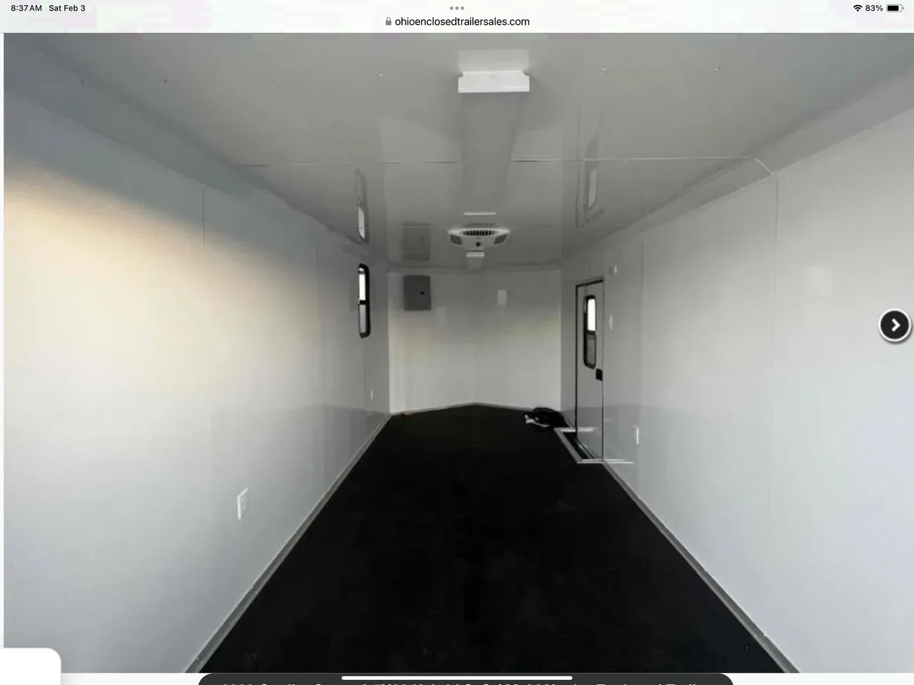 QUALITY CARGO 8.5X28 CAMPER/CAR ATV/UTV HAULER TRAILER