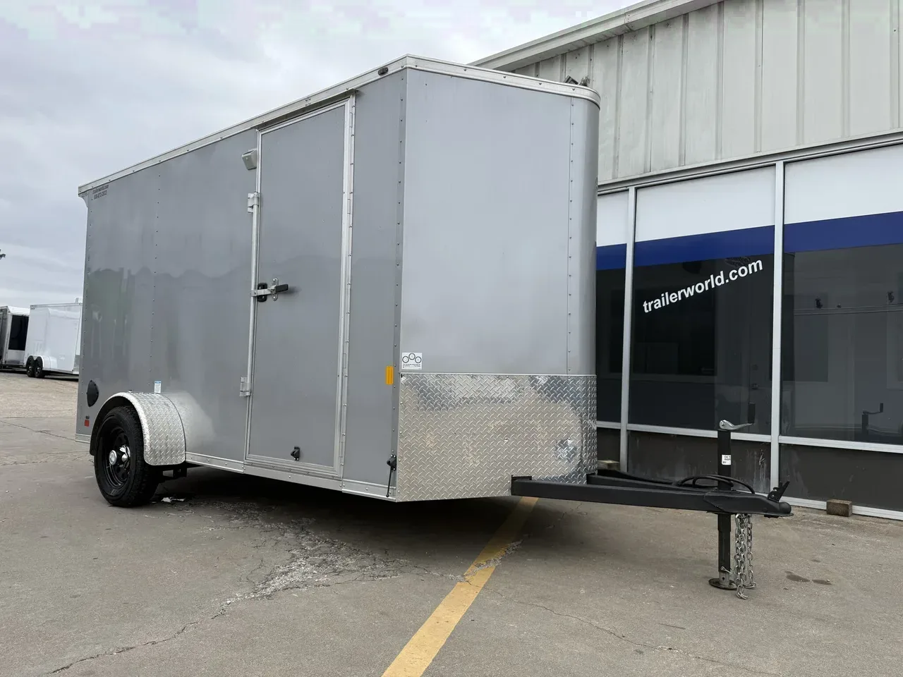 147906 - 2025 Forest River 6' x 12' x 6'9" Single Axle Cargo Trailer Cargo Trailer