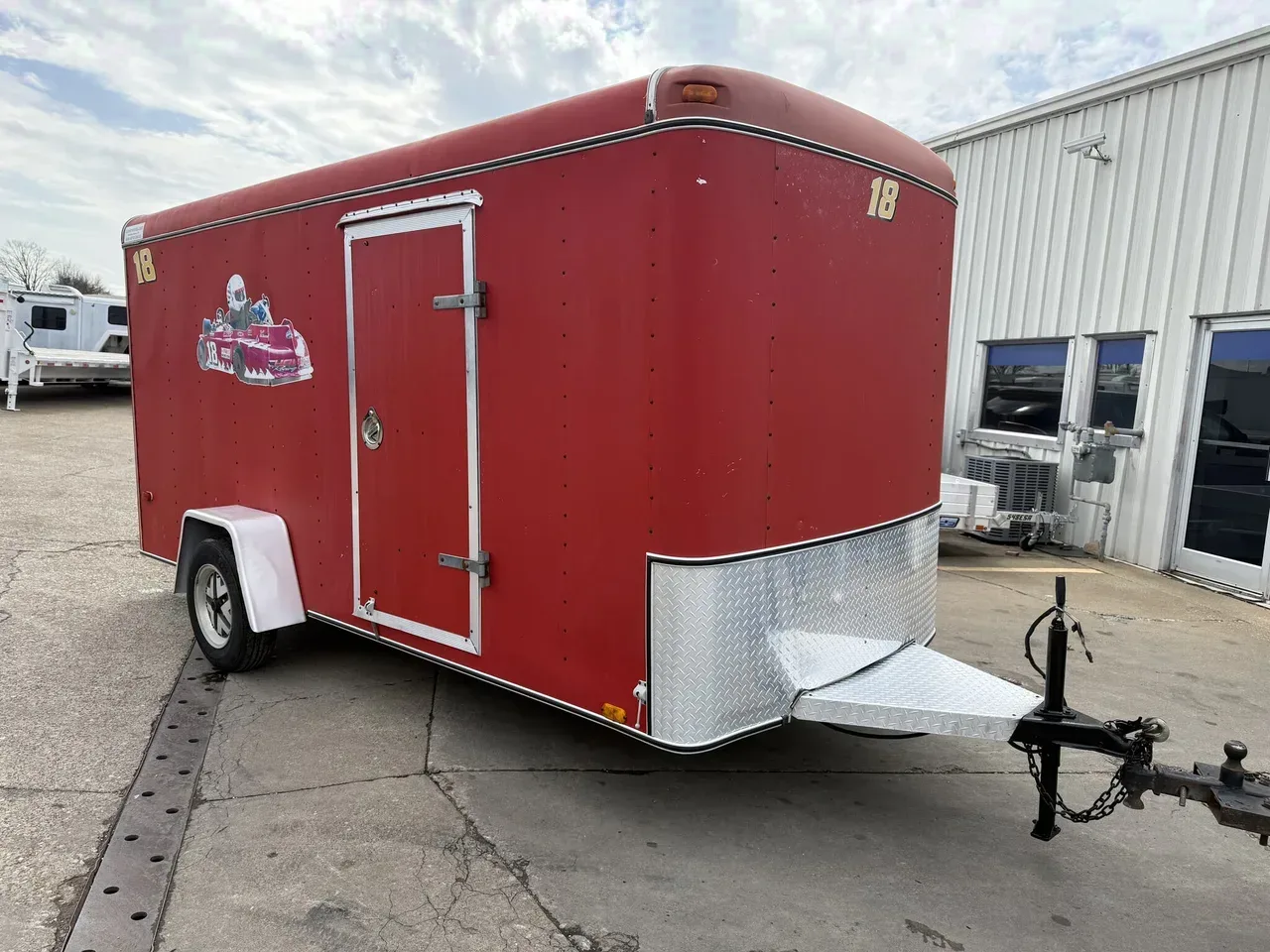 031267 - 1999 United Trailers Expressline 6' x 12' x 6'6" SA Cargo Trailer Cargo Trailer