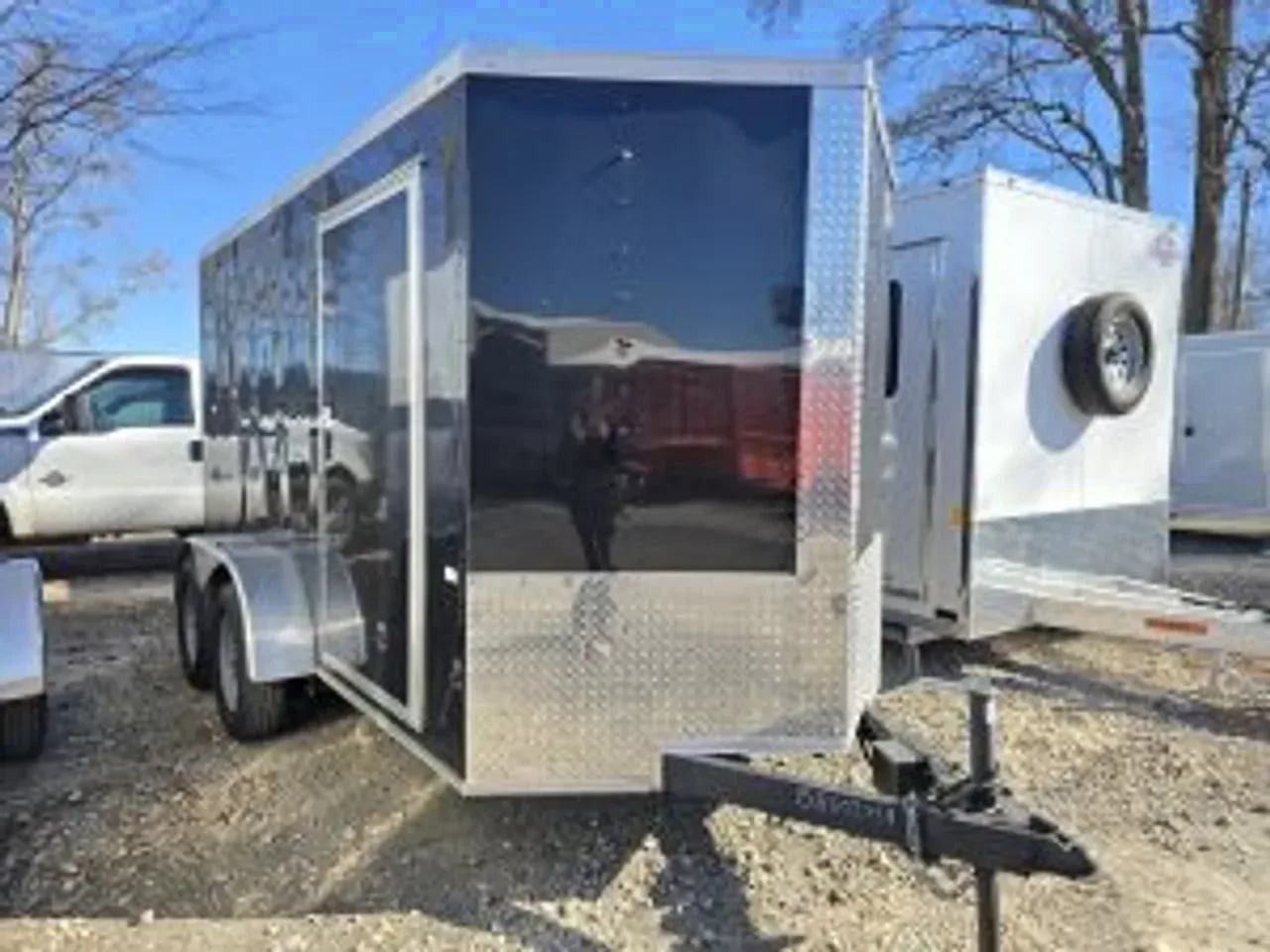 Enclosed 2024 6X12 Rock Solid Cargo 6X12 Used Enclosed Trailer Enclosed Trailers-eccw612-used-058002 6 ft. x12 ft.