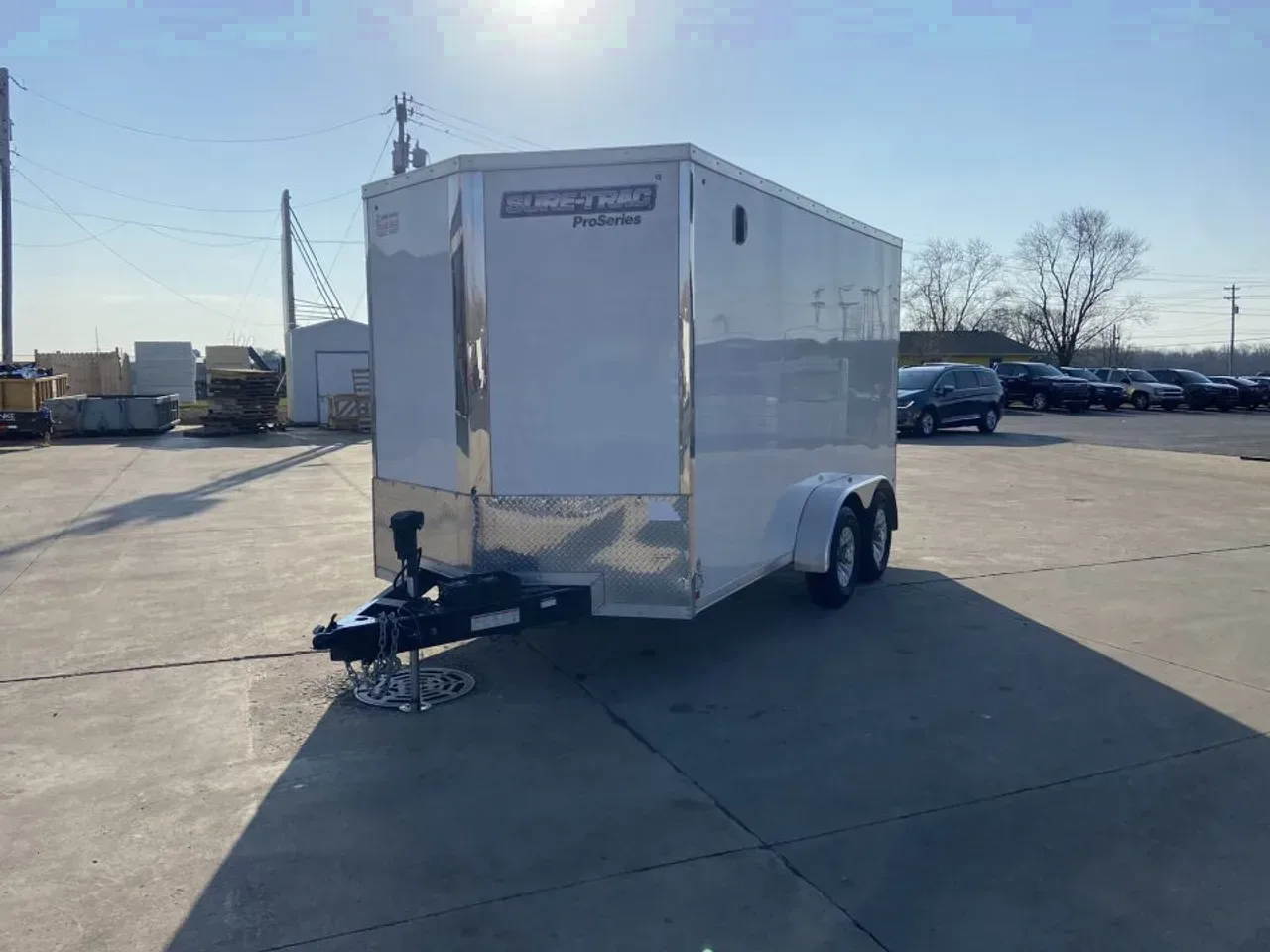 USED 2024 Sure-Trac Enclosed Trailer 7X14