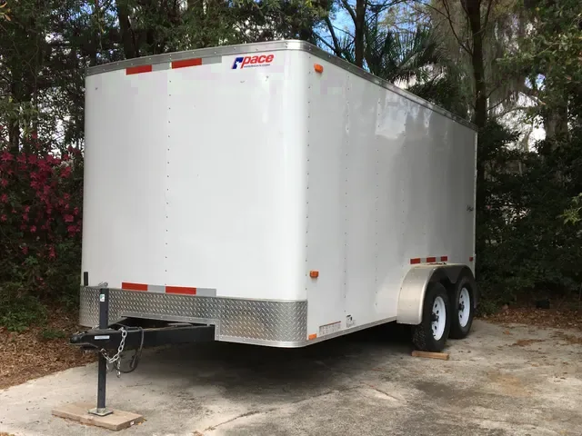 Dependable USED Pace American 7x14 Enclosed Cargo Trailer - Fleming Island, FL