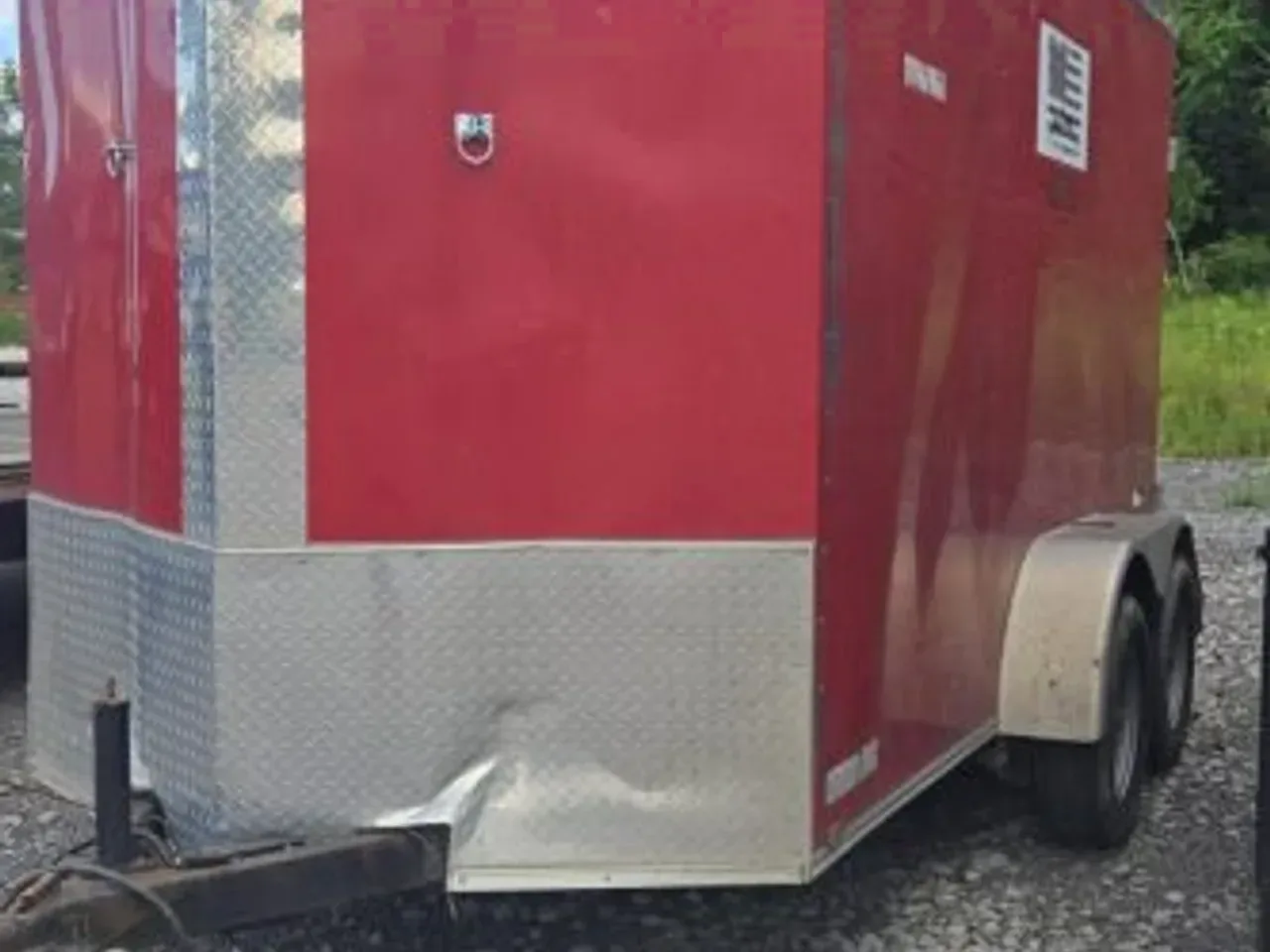 Repo 2022 Diamond Cargo 6x12 TA Cargo / Enclosed Trailer