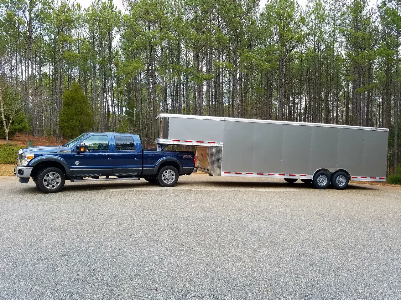 Used Featherlite Cargo Trailer 24ft Gooseneck - MC CORMICK, SC