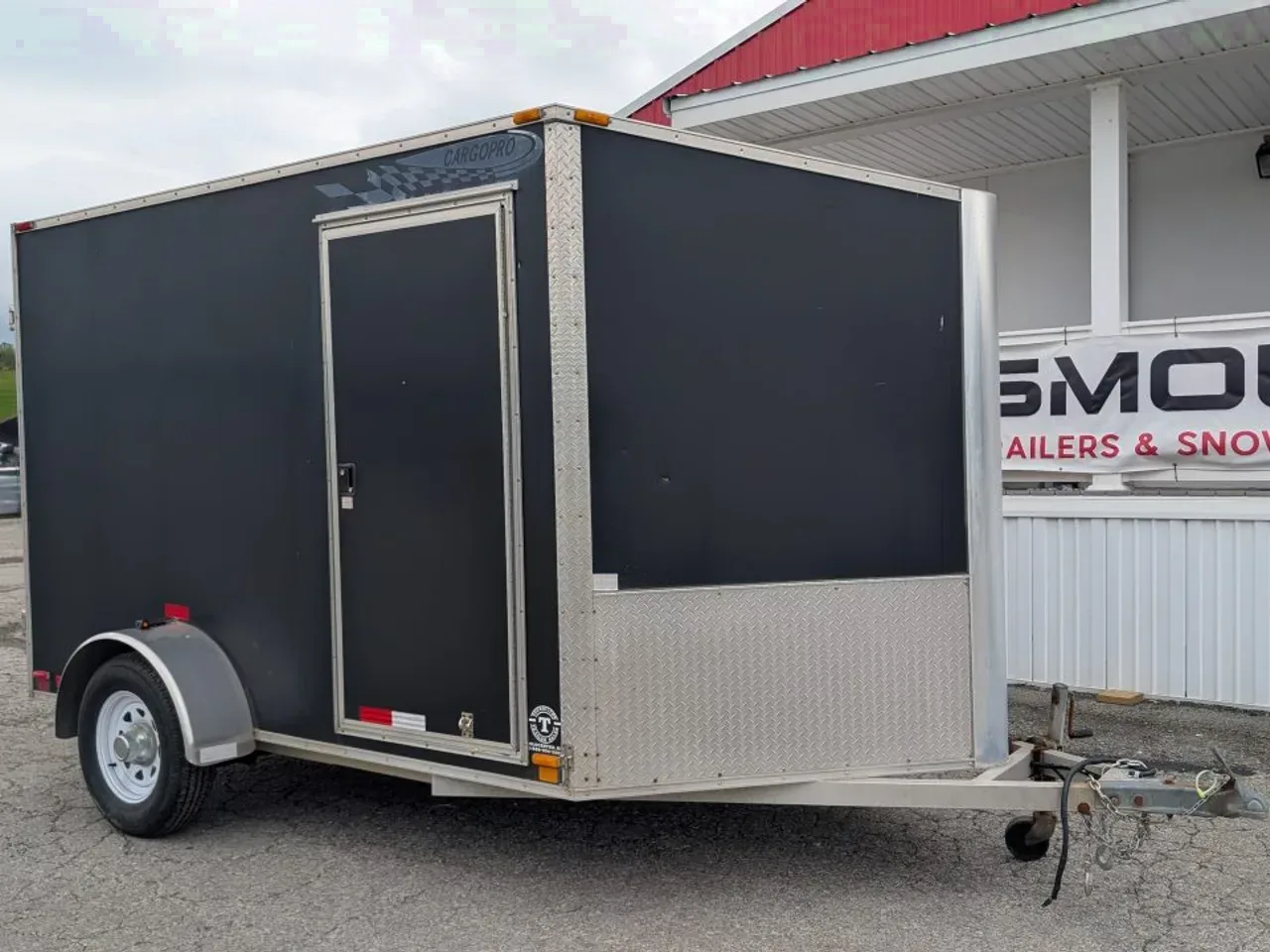 2004 7x12 Cargo Pro ALL ALUMINUM Cargo Trailer w/ Barn Doors