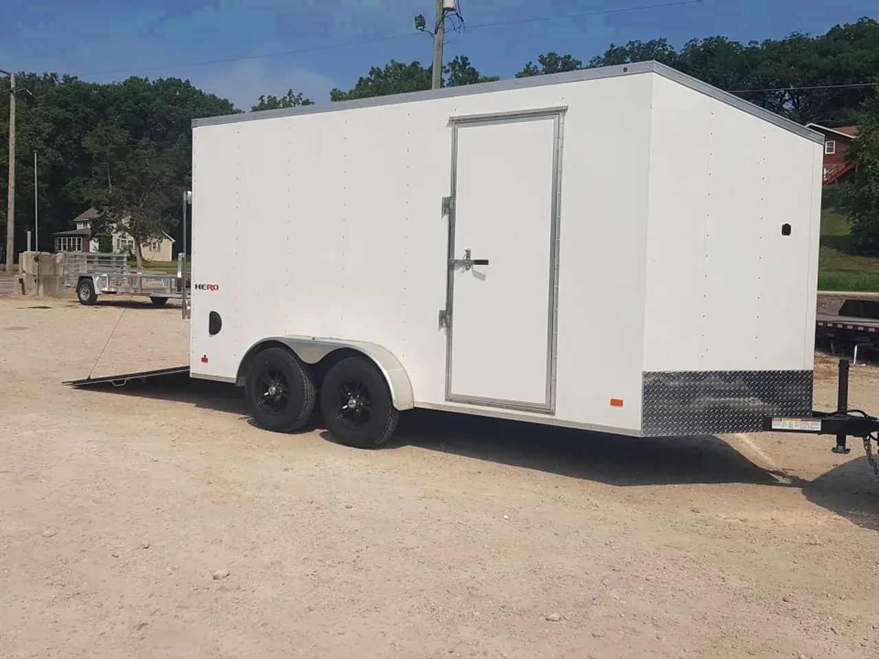 2025 Bravo Hero 714-TA2 7K Cargo / Enclosed Trailer