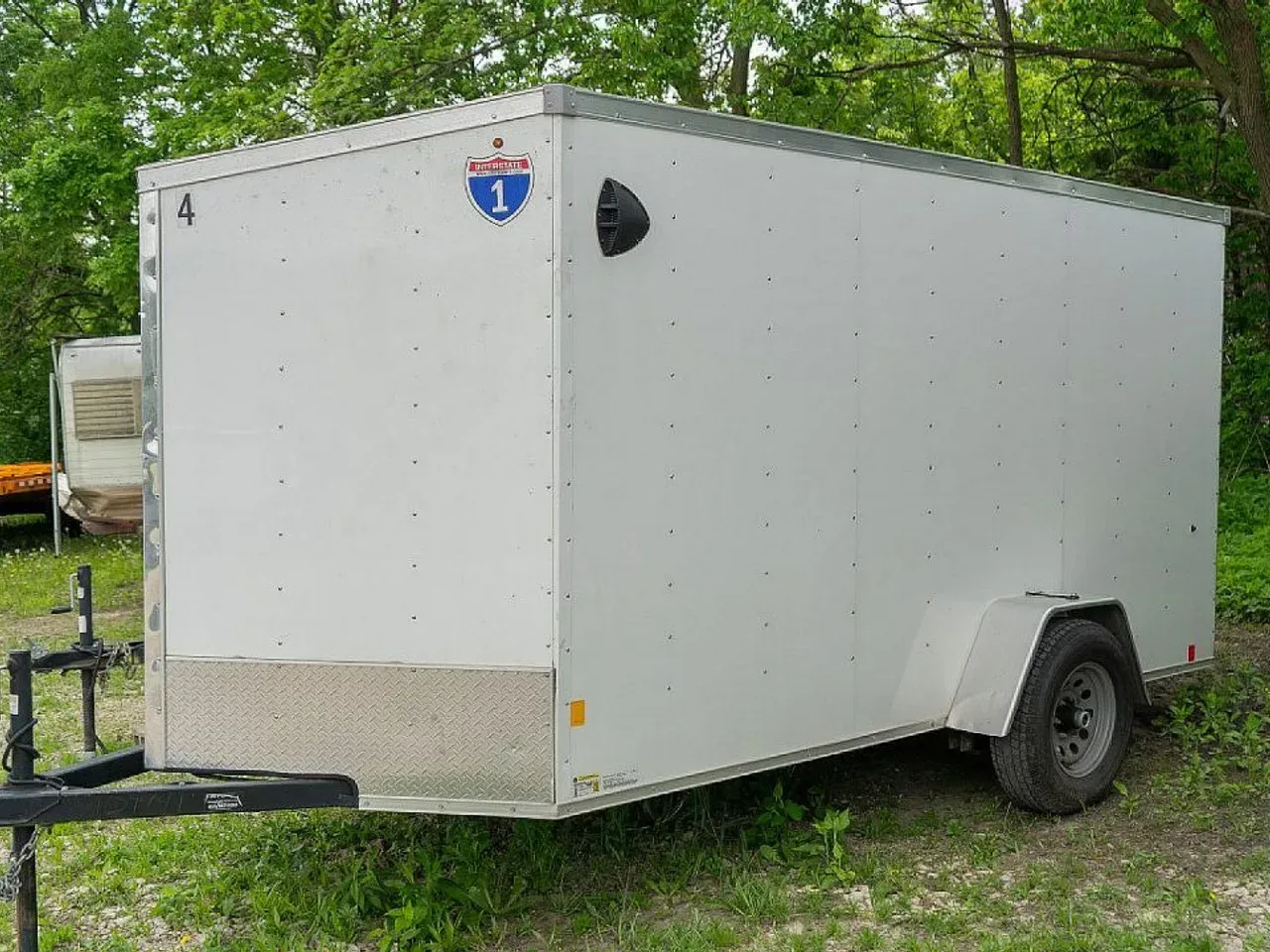 FOR RENT ONLY #4 6x12 Interstate Cargo Trailer
