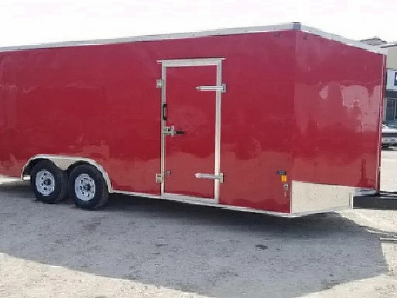 FOR RENT ONLY #9 8.5x20 Interstate Enclosed Car Hauler