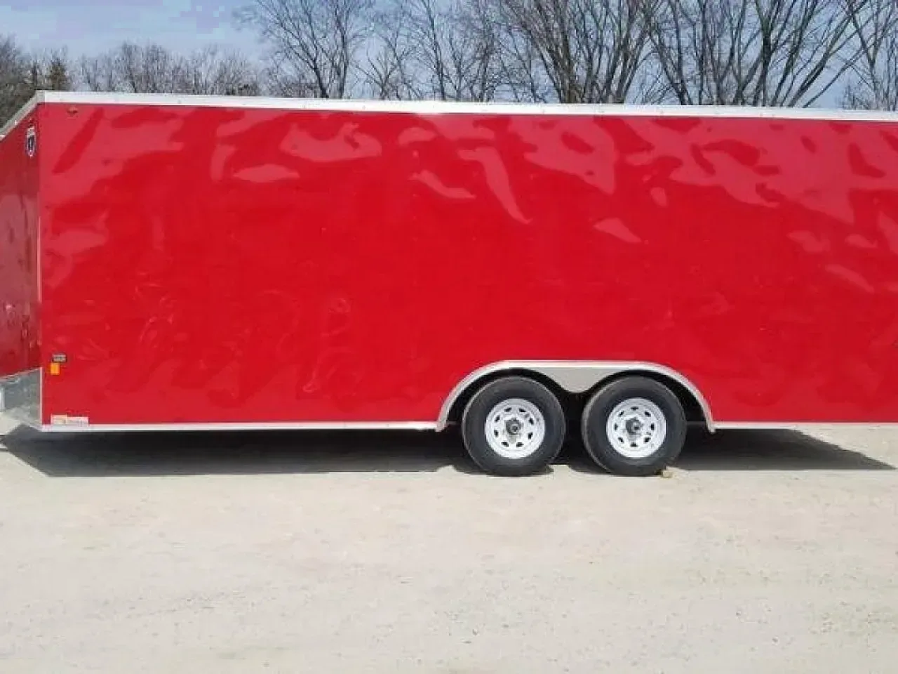 FOR RENT ONLY #12 8.5x20 Interstate Enclosed Car Hauler