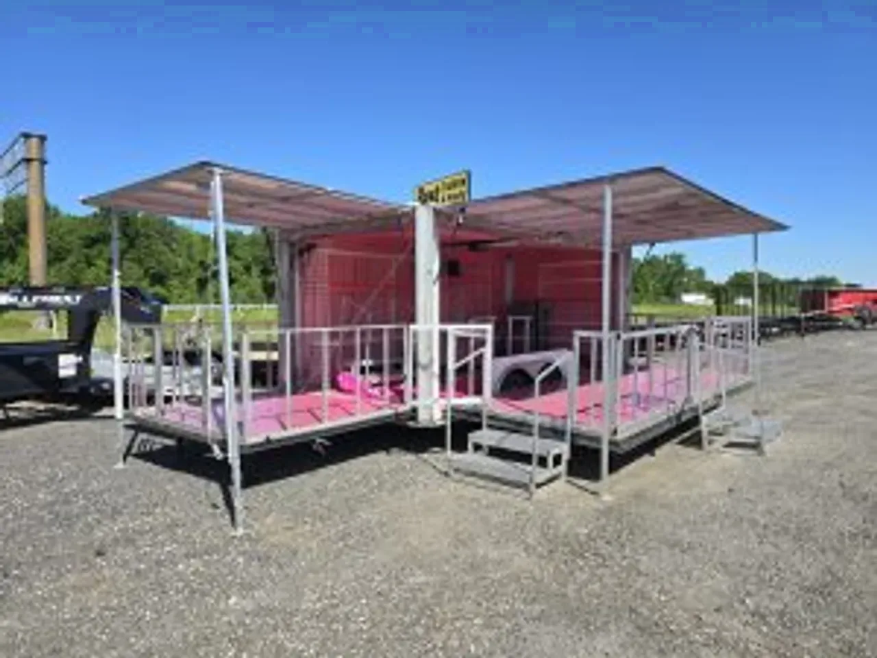 Concession/Vending 2023 8.5X22 Used Freedom Trailers Consignment sale 8.5×22′ Vending Stage Trailer Concession/Vending Trailers-eccn8522-used-082822 8.5 ft. x22 ft.
