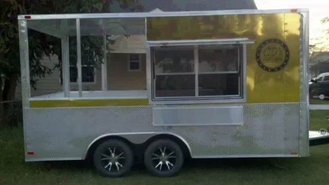 CUSTOM 8.5X16 PORCH CONCESSION