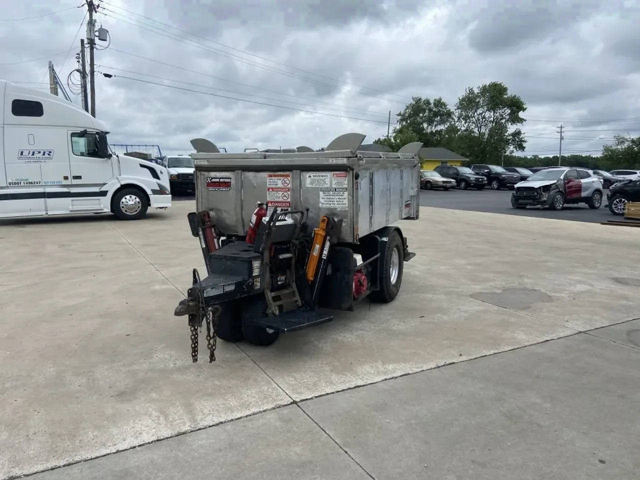 2010 New Heights EQUIPTER Dump Trailer 10'