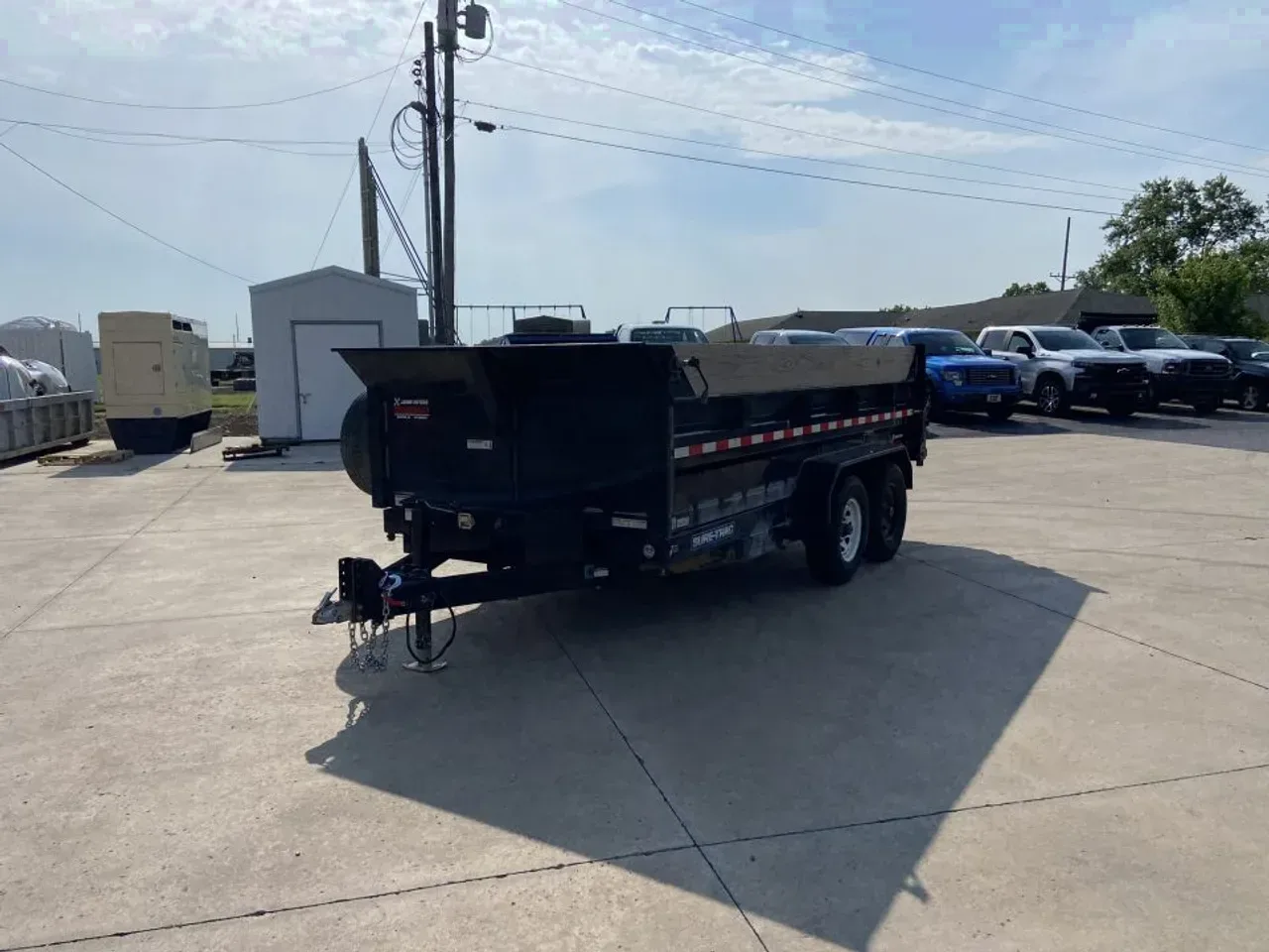 USED 2021 Sure-Trac Dump Trailer