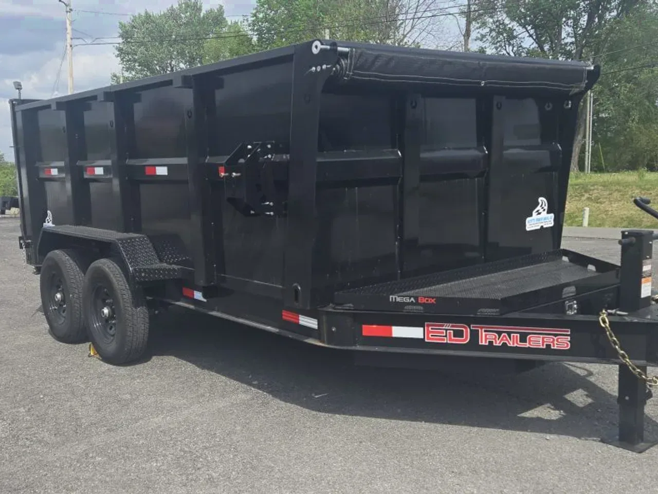 REPO 2025 ED Trailers 14' Dump Trailer