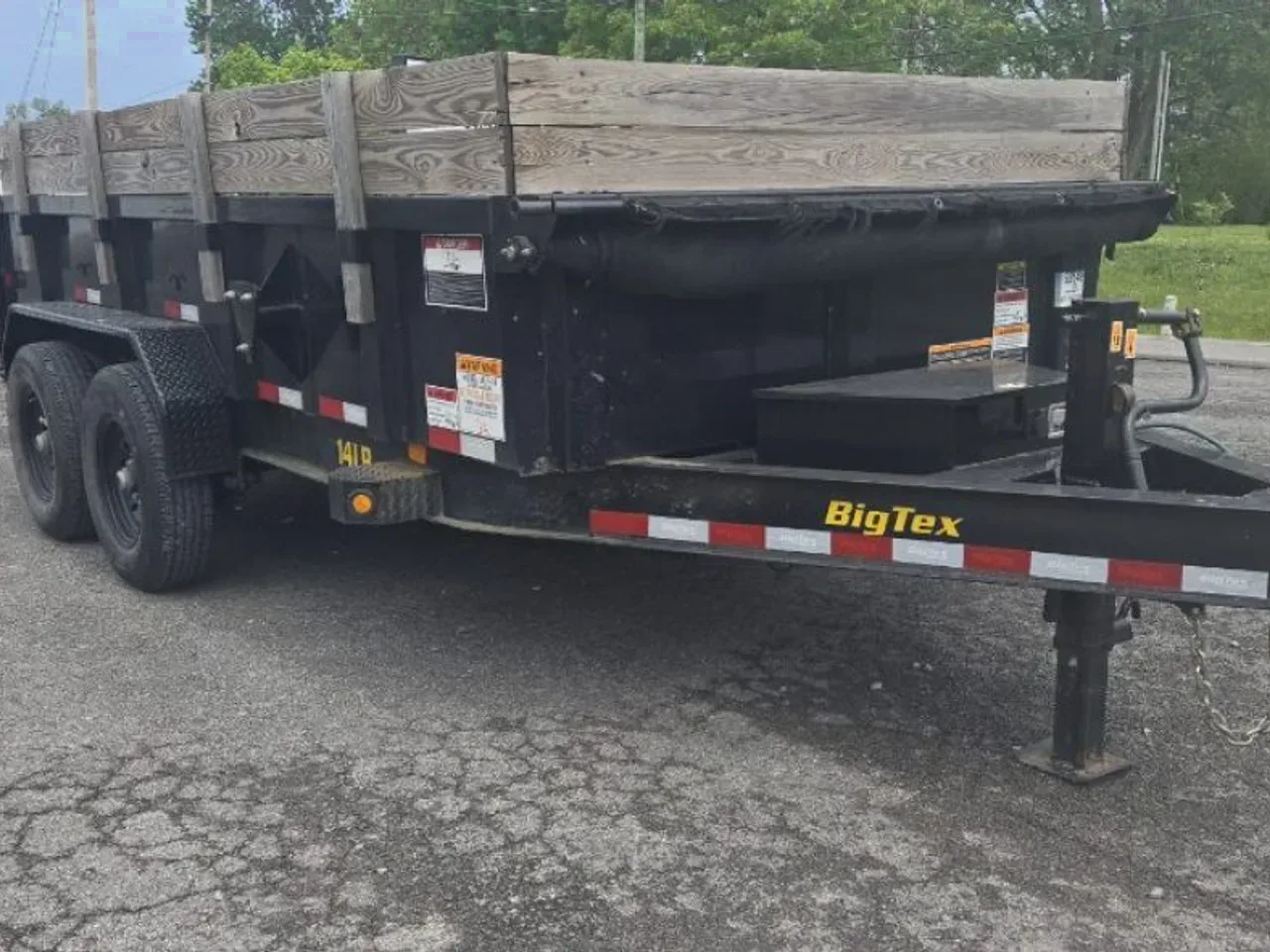 REPO 2023 Big Tex Trailers 14' Dump Trailer