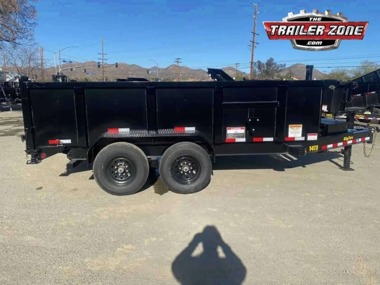 USED 2023 BIG TEX 14TD-14' P4 DUMP TRAILER
