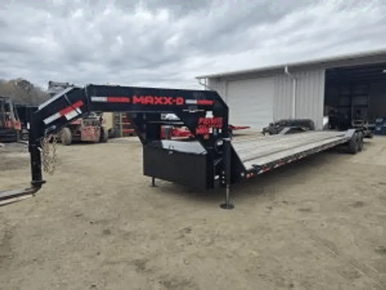 Equipment Trailer 2025 8.5X40 MAXXD Trailers USED 8.5×40 Gooseneck 22K Equipment Trailer -dtegn10240-USED-123274 8.5 ft. x40 ft.