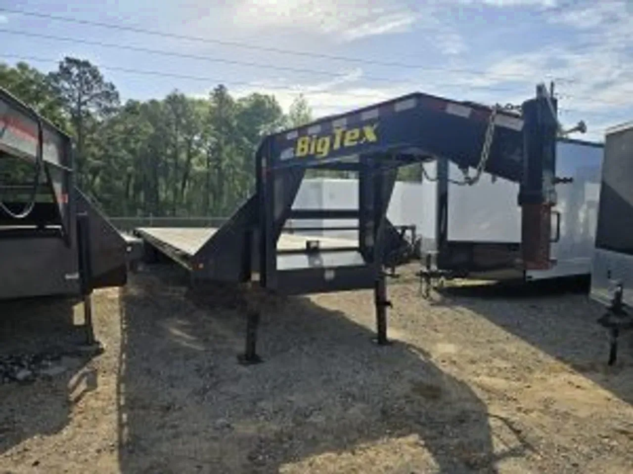 Equipment Trailer 2020 8.5X40 Big Tex 40′ 10T Gooseneck Equipment Hauler -dte10240-USED-055574 8.5 ft. x40 ft.