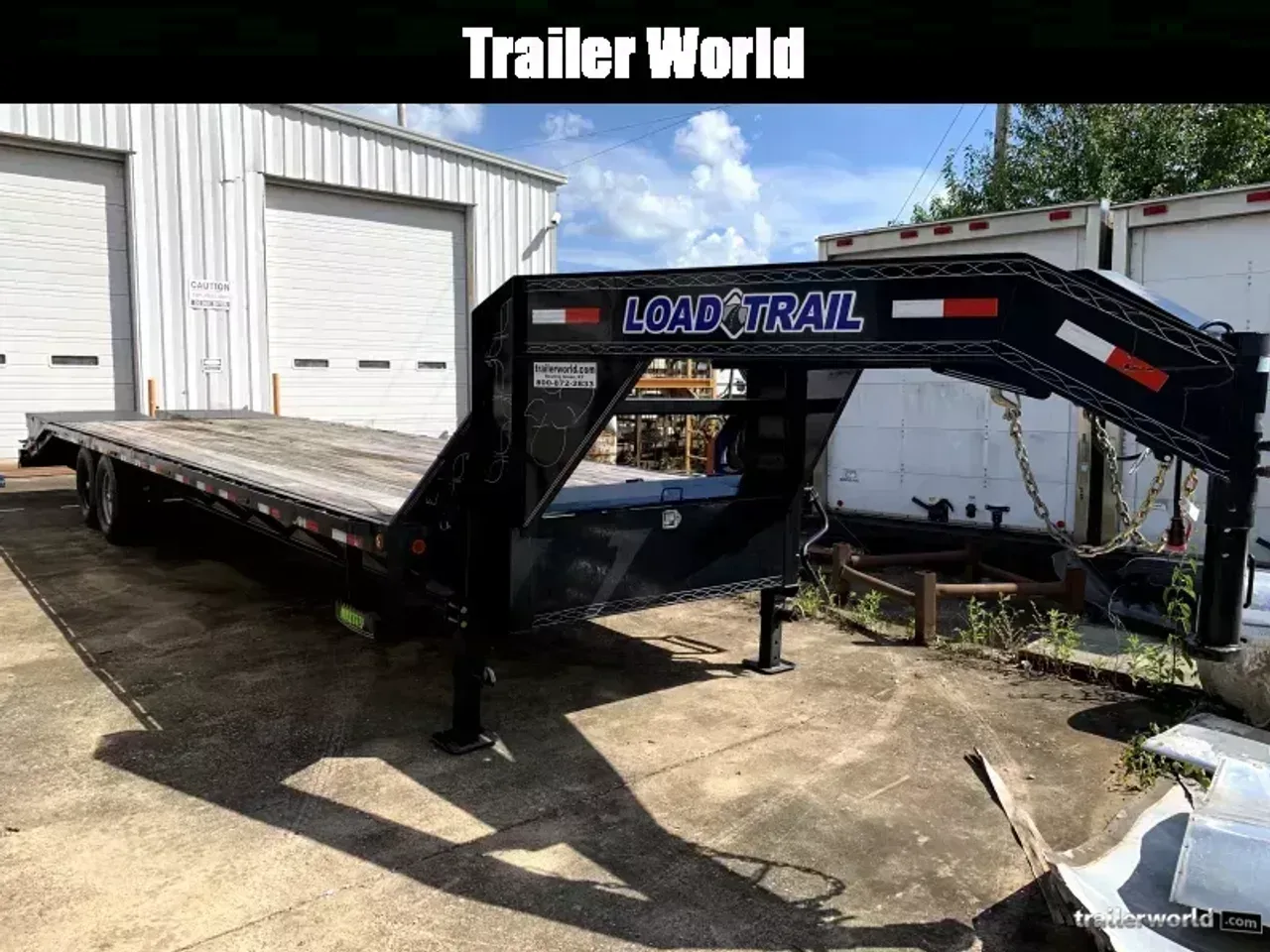 272830 - 2022 Load Trail GN 102" x 30' (25+5) (2)7K Axles Gooseneck Equipment Trailer