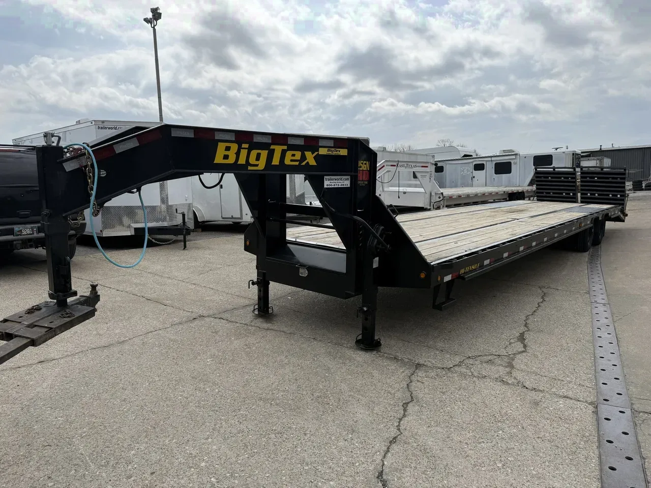 242369 - 2022 Big Tex 25GN 40' (35+5) Heavy Duty (2)12K Axles Gooseneck Equipment Trailer
