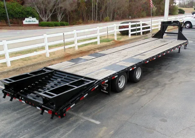 40ft (35+5) Gooseneck Flatbed Trailer