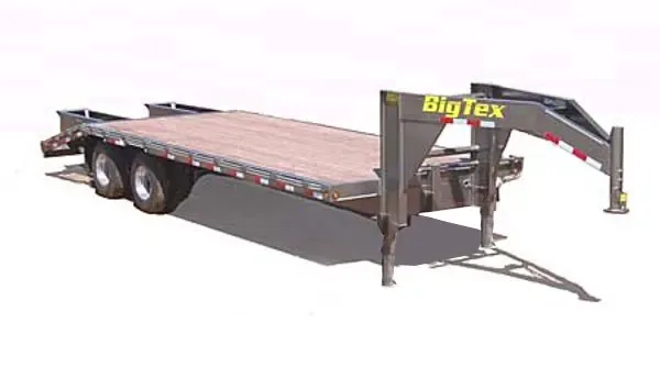 20ft Flatbed Gooseneck w/5' Dovetail