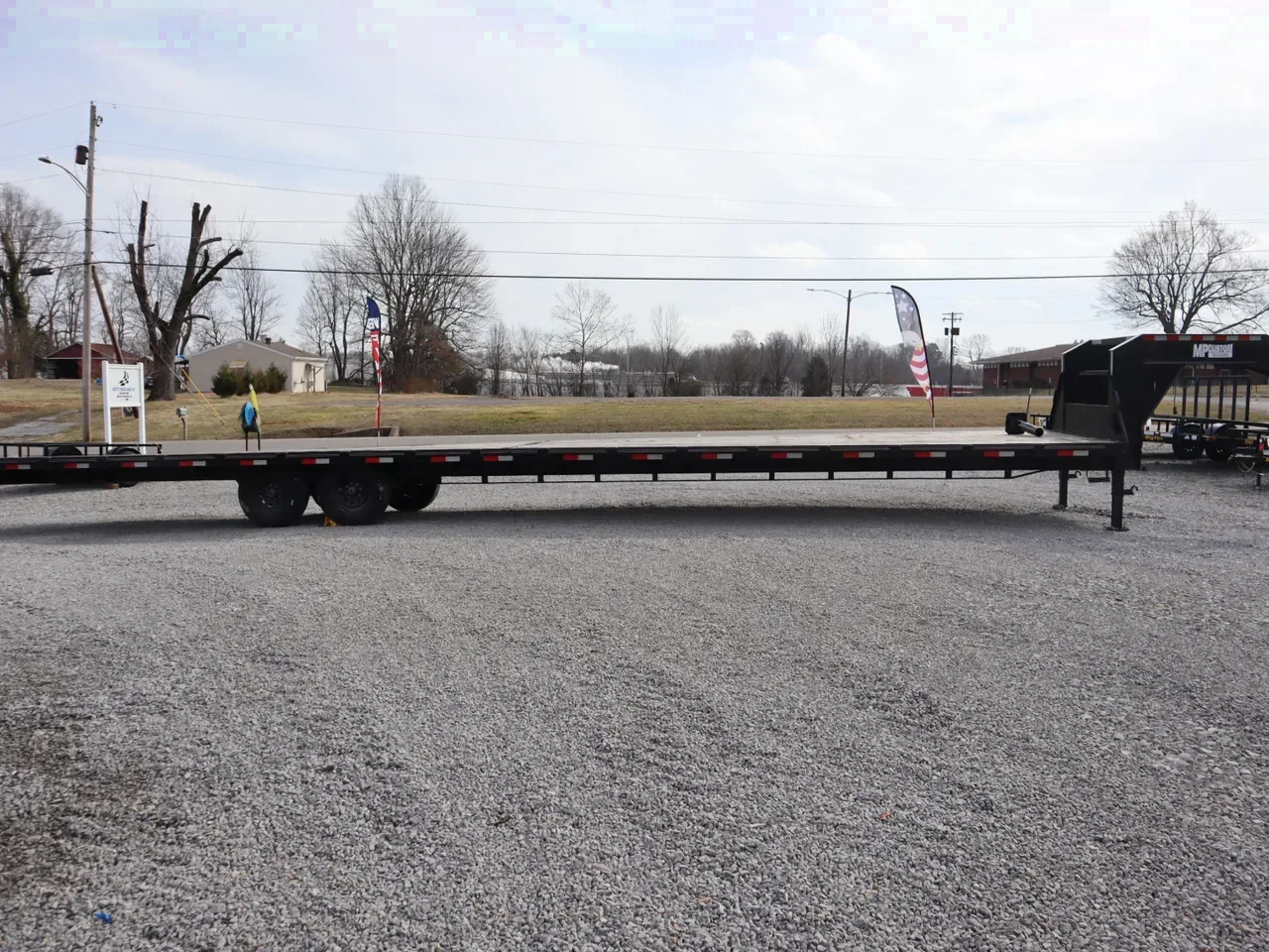 Repo 2025 MP Custom Trailers 40' Flatbed CTZ Package