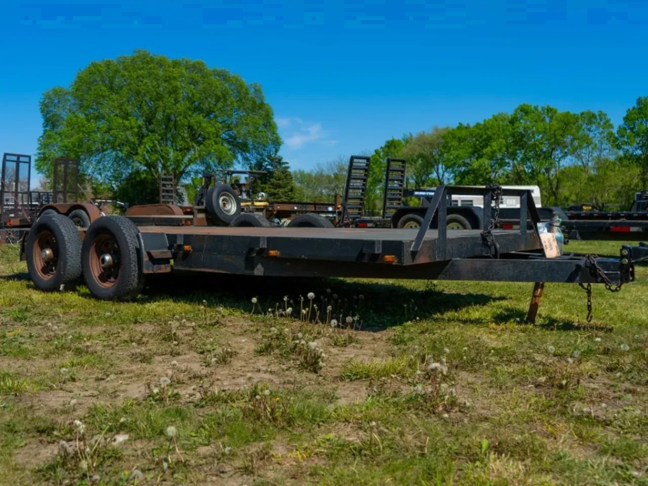 2004 MEB 7 x 18 Flatbed Trailer