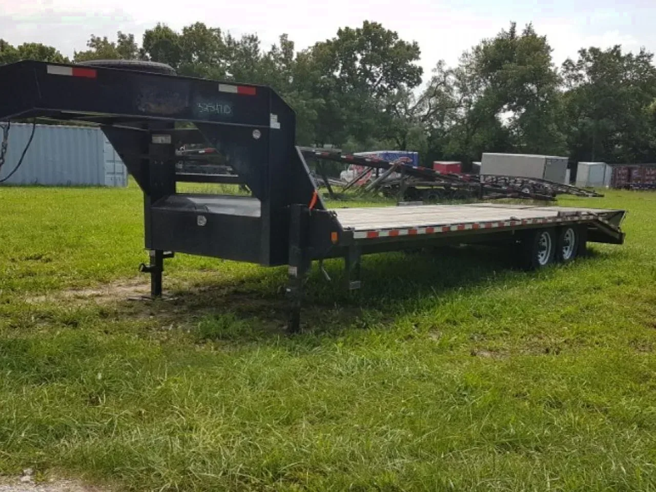 2019 Sure-Trac 8.5x20+5 Gooseneck Deckover Equipment Trailer w/Full Width Ramps 14k