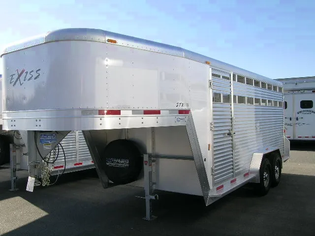 3 HORSE STOCK COMBO TRAILER
