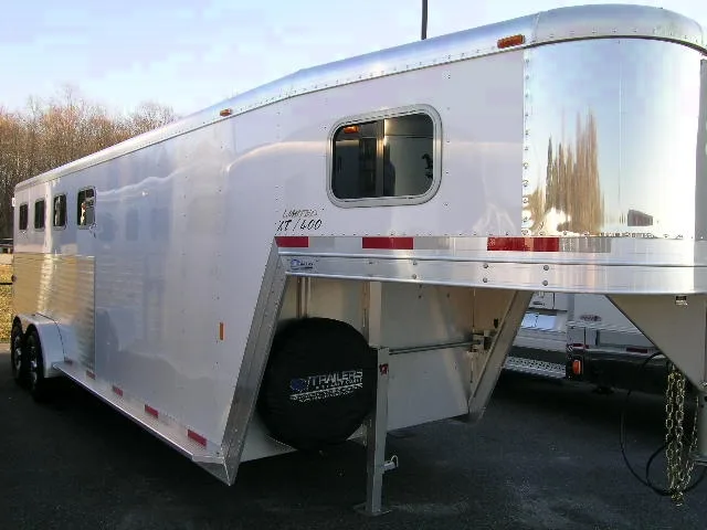 4 Horse GN Aluminum Slant Load Trailer