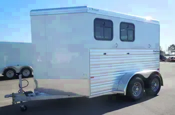 2H All Aluminum, White with 2-3500lb Axles