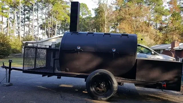 2011 Custom 500 Gallon Smoker Trailer - Douglas, GA