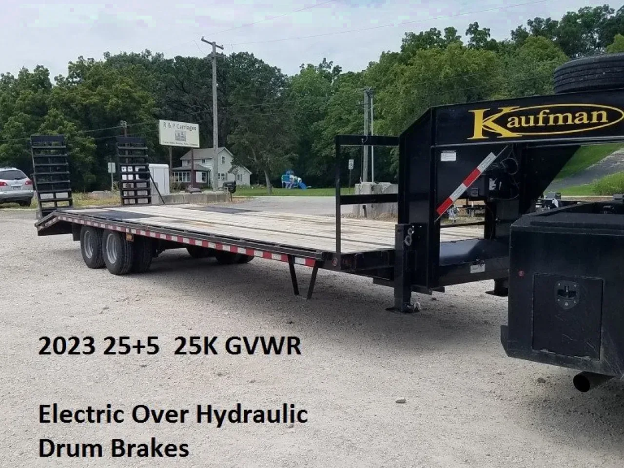 2023 Kaufman Trailers 25+5 Gooseneck Deckover Trailer