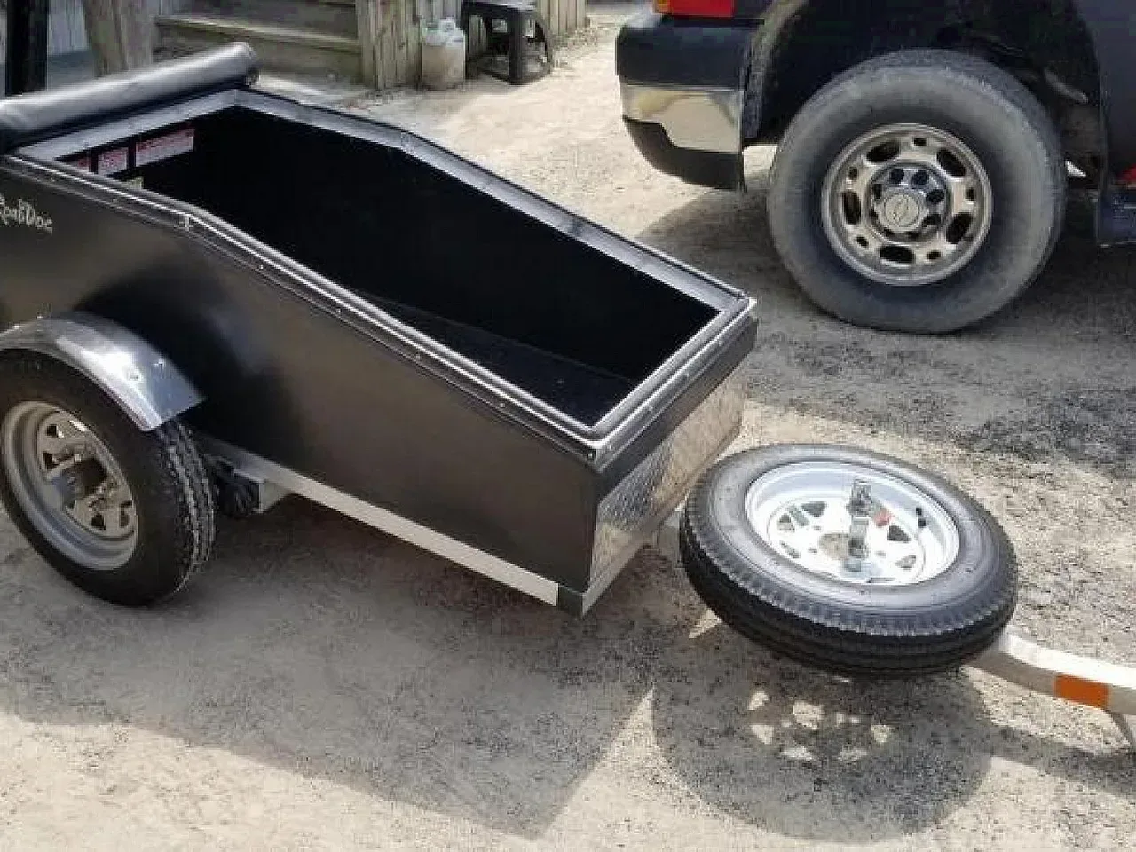 FOR RENT ONLY #26 Road Dog Pull Behind Motorcycle Trailer