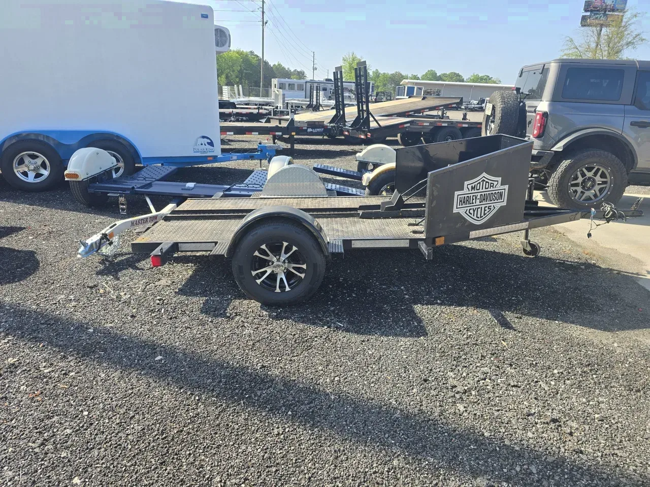 Motorcycle Trailer 2008 X Homemade USED Motorcycle Trailer -DTE-USED-T767773