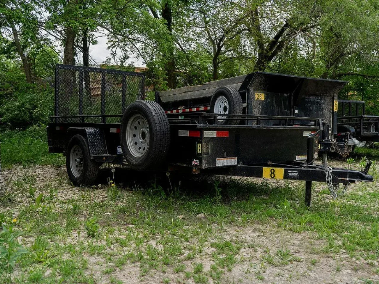 FOR RENT ONLY #8 6x12 Sure-Trac Utility Trailer w/Gate