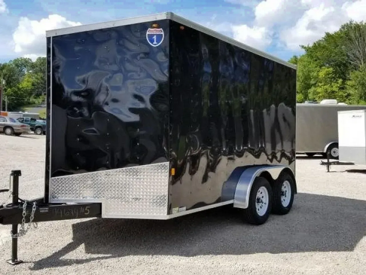 FOR RENT ONLY #5 7x12 TANDEM Interstate Cargo Trailer