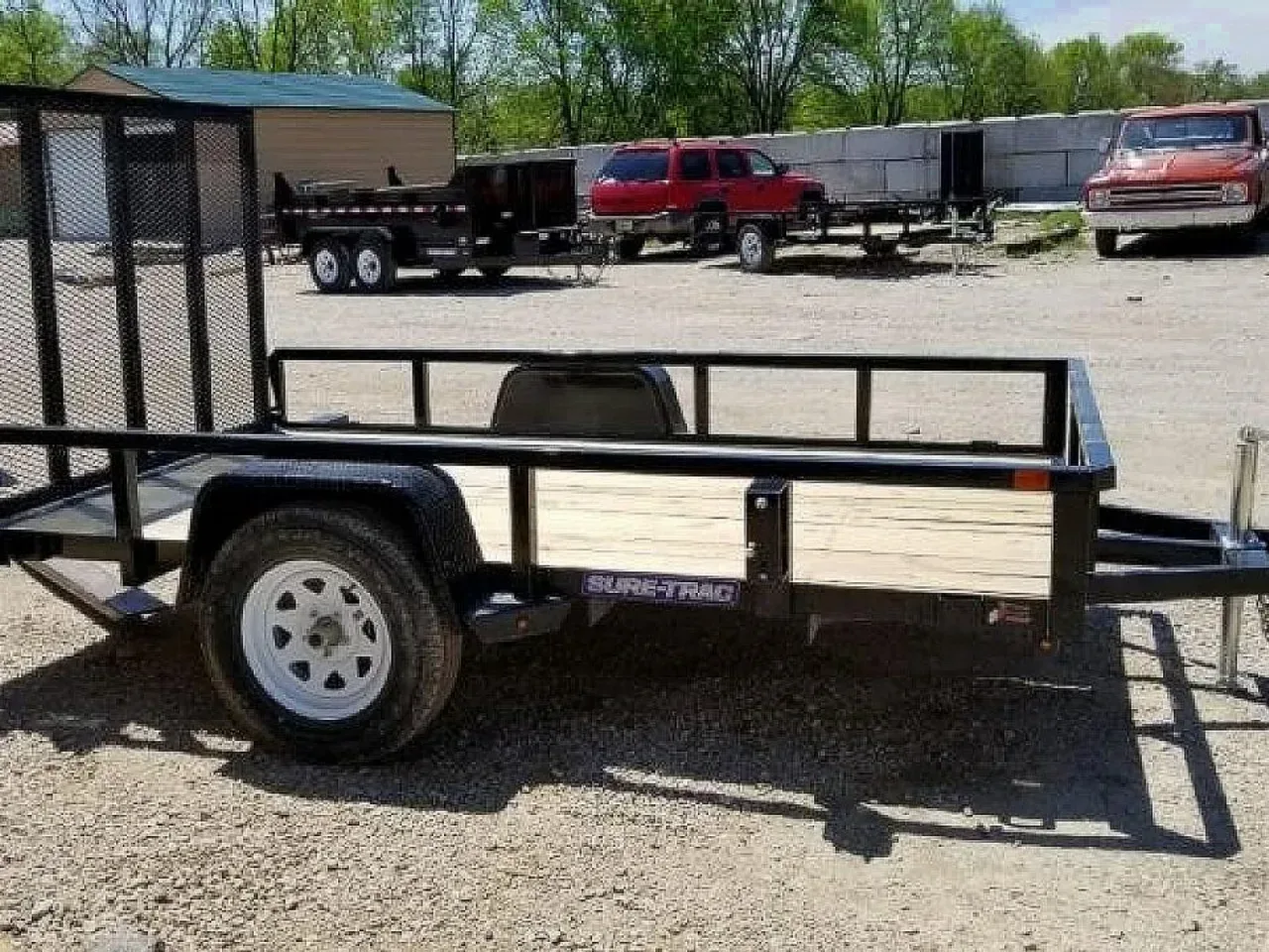 2020 Sure-Trac FOR RENT ONLY #18 Sure-Trac 7x12 Tube Top Utility Trailer