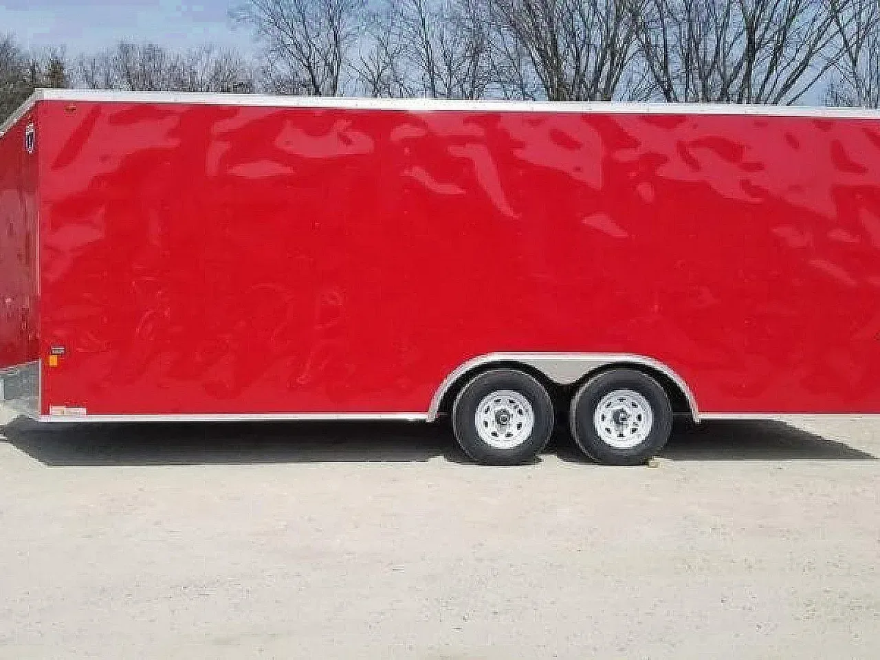 FOR RENT ONLY #19 8.5x20 Interstate Enclosed Car Hauler