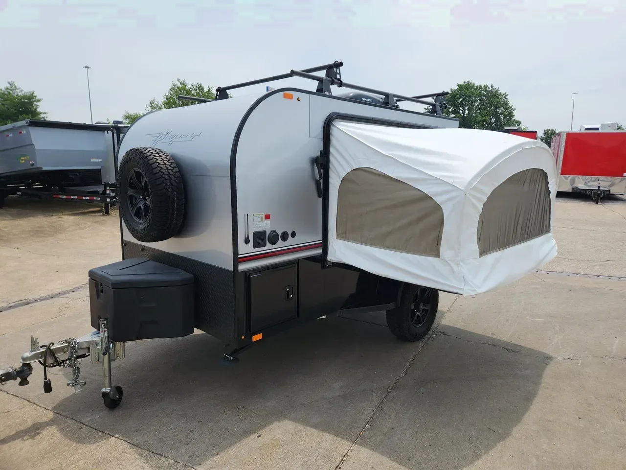 003849 - 2020 inTech Flyer Explore 6' x 10.5' Fold Out Beds Toy Hauler Toy Hauler