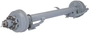 10,000lb axle complete