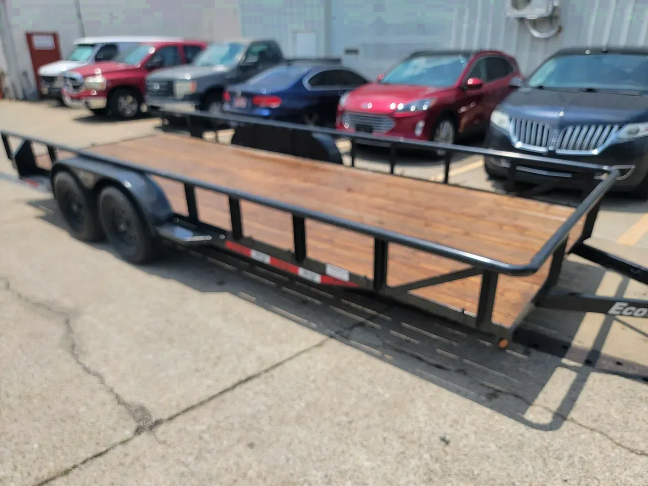 043051 - 2024 Arrow Trail 82"x20' Bumper Pull Utility Trailer Utility Trailer